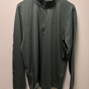 Legends Olive Green Quarter-Zip Jacket